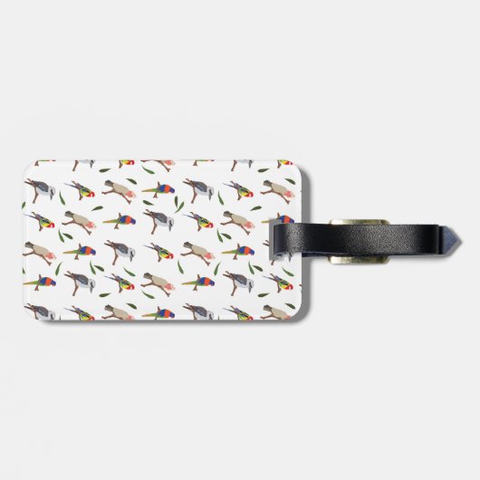 Galah Gepäckanhänger (Rückseite horizontal)