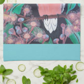 Galah & Gum Nuts Geschirrtuch (Gefaltet)