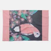 Galah & Gum Nuts Pink Geschirrtuch (Horizontal)