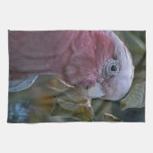 Galah oder Rose-Kakadu Geschirrtuch (Horizontal)