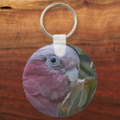 Galah oder Rose-Kakadu Schlüsselanhänger (Vorderseite)