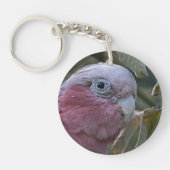 Galah oder Rose-Kakadu Schlüsselanhänger (Vorderseite)