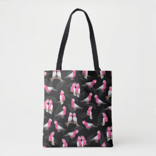 Galah-Rosa-Kakatotemuster Tasche
