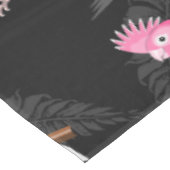 Galah-Rosa-Kakatotemuster Tischdecke (Schrägansicht)