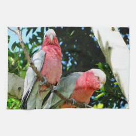 Galah (Rose Breasted Cockatoo) Küchentuch