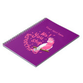 Galah Screeching Notizblock (Linke Seite)