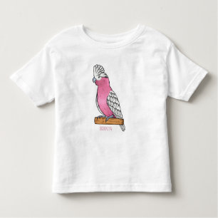 Galah Vogel Cartoon Illustration Kleinkind T-shirt