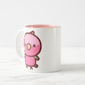 Galah Zweifarbige Tasse (Vorderseite Links)