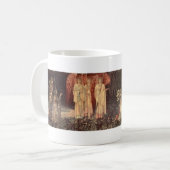 Galahad, Bors und Percival erzielen den Gral Kaffeetasse (Vorderseite Links)
