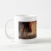 Galahad, Bors und Percival erzielen den Gral Kaffeetasse (Links)