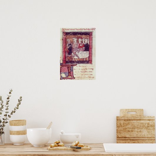 Galahad kommt nach Arthur Poster (Küche)