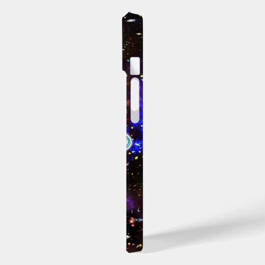 galaktisch Atomisch Case-Mate iPhone Hülle (Rückseite / Links)