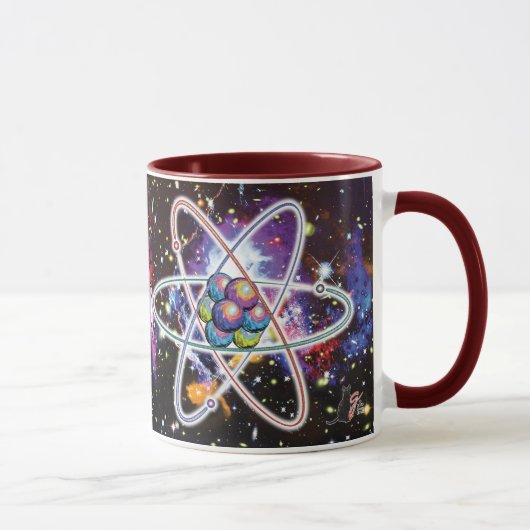 galaktisch Atomisch Tasse (Rechts)