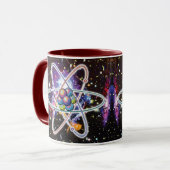 galaktisch Atomisch Tasse (Vorderseite Links)