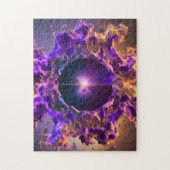 Galaktisch inspirierend lebendiger Portalereignish Puzzle (Vertikal)
