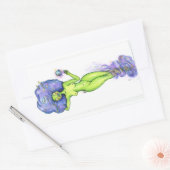 galaktisch rechteckiger aufkleber (Umschlag)