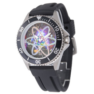 Galaktische Atomuhr Armbanduhr