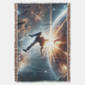 Galaktische Breakdance Explosion im tiefen Raum Decke (Vorderseite Vertikal)