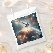 Galaktische Breakdance Explosion im tiefen Raum Geschenktütchen (Ausgeschnitten)