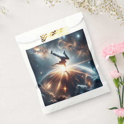 Galaktische Breakdance Explosion im tiefen Raum Geschenktütchen (Versiegelt)