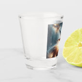 Galaktische Breakdance Explosion im tiefen Raum Schnapsglas (Links)