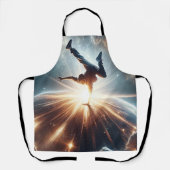 Galaktische Breakdance Explosion im tiefen Raum Schürze (Vorderseite)