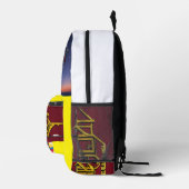 "Galaktische Crew der Sternenflotte: Bolely Go Bey Bedruckter Rucksack (Rechts)