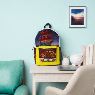 "Galaktische Crew der Sternenflotte: Bolely Go Bey Bedruckter Rucksack