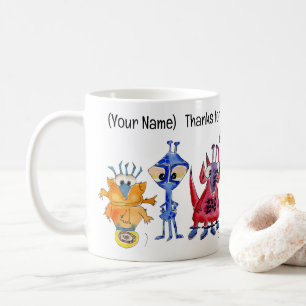 Galaktische Dankbarkeit - Kaffeetasse
