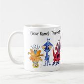 Galaktische Dankbarkeit - Kaffeetasse (Links)