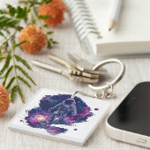 Galaktische Entdeckerin Schlüsselanhänger (Vorderseite rechts)