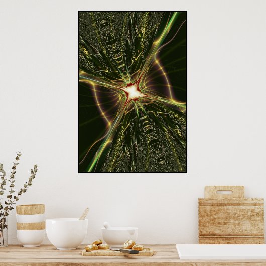 Galaktische Epiphany Poster (Küche)