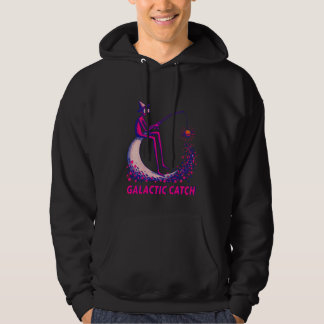 Galaktische Fang-Illustration – Mondangeln & Glowi Hoodie