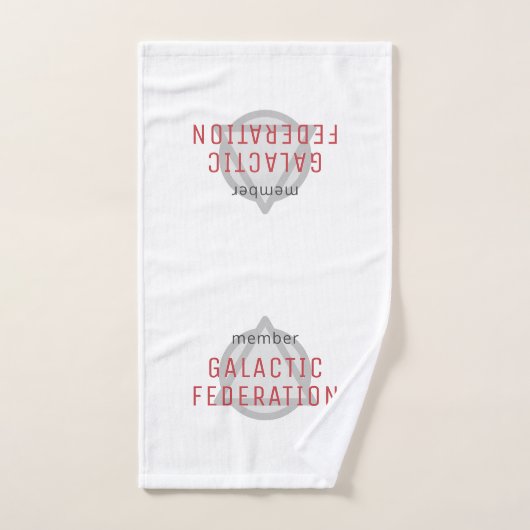 Galaktische Föderation Badhandtuch Set (Handtuch)