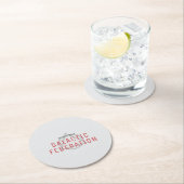 Galaktische Föderation Runder Pappuntersetzer (Vor Ort)