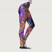 Galaktische Fraktale Leggings (Rechts)