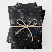 Galaktische Gemsteintropfen auf einer kosmischen L