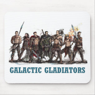 Galaktische Gladiatoren Mousepad