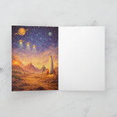 Galaktische glamouröse Wächter Karte (Innenseite)