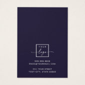 Galaktische Glitzer-Cloud-Karte (Rückseite)