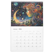 Galaktische Göttinnen und Sternennachtungen Kalender (Jan 2026)