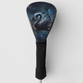 Galaktische Grace: Der Schwarze Schwan. Golf Headcover