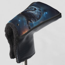 Galaktische Grace: Der Schwarze Schwan. Golf Headcover