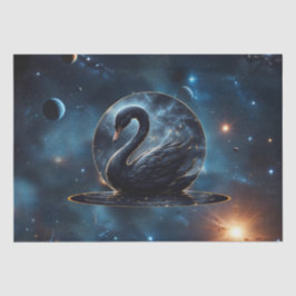 Galaktische Grace: Der Schwarze Schwan. Seidenpapier