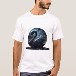 Galaktische Grace: Der Schwarze Schwan. T-Shirt