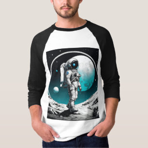 Galaktische Gravitation: Astronaut Spacewalk T - S T-Shirt