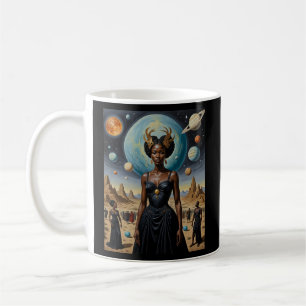 Galaktische Kaiserin Himmelsgöttin Kaffeetasse