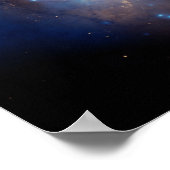 Galaktische Kollision Poster (Ecke)