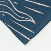 Galaktische Konstellationen: Raumdesign Fleecedecke (Ecke)