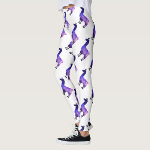 Galaktische Lama-Leggings Leggings